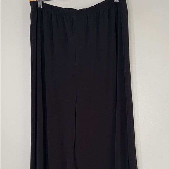 Flowy Black Wide Leg Pants for Versatile Style - Picture 5 of 8